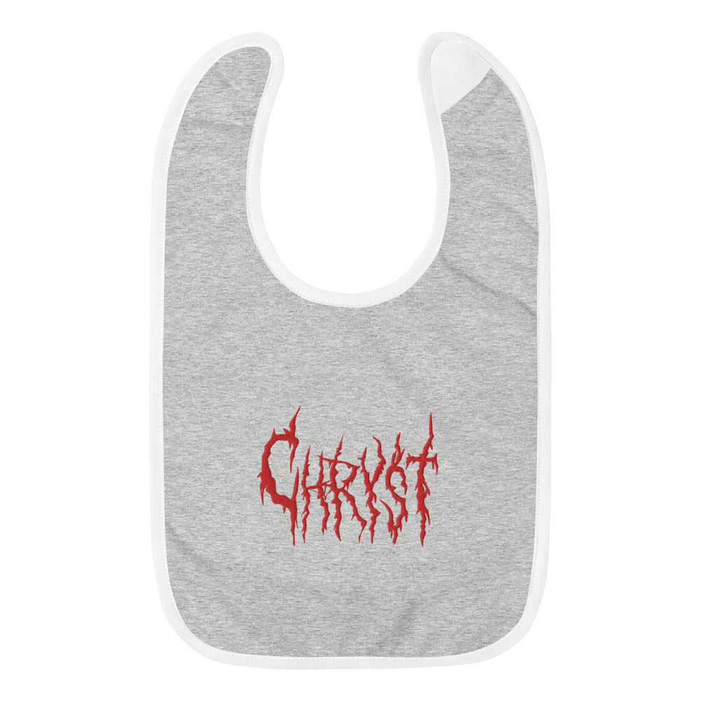 Embroidered Baby Bib