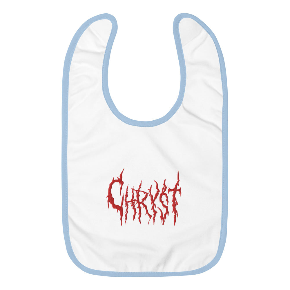 Embroidered Baby Bib