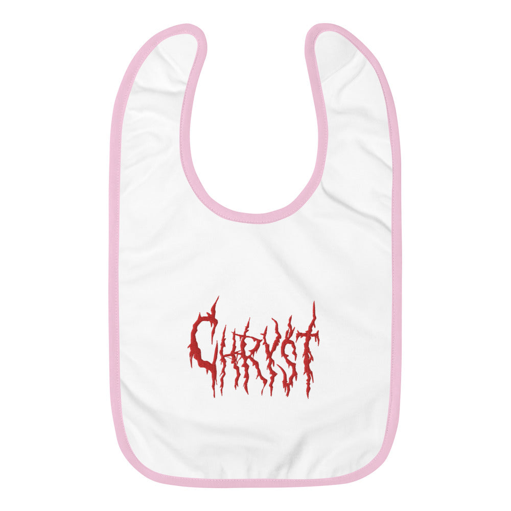 Embroidered Baby Bib