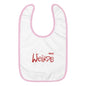 Embroidered Baby Bib