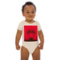 Organic cotton baby bodysuit