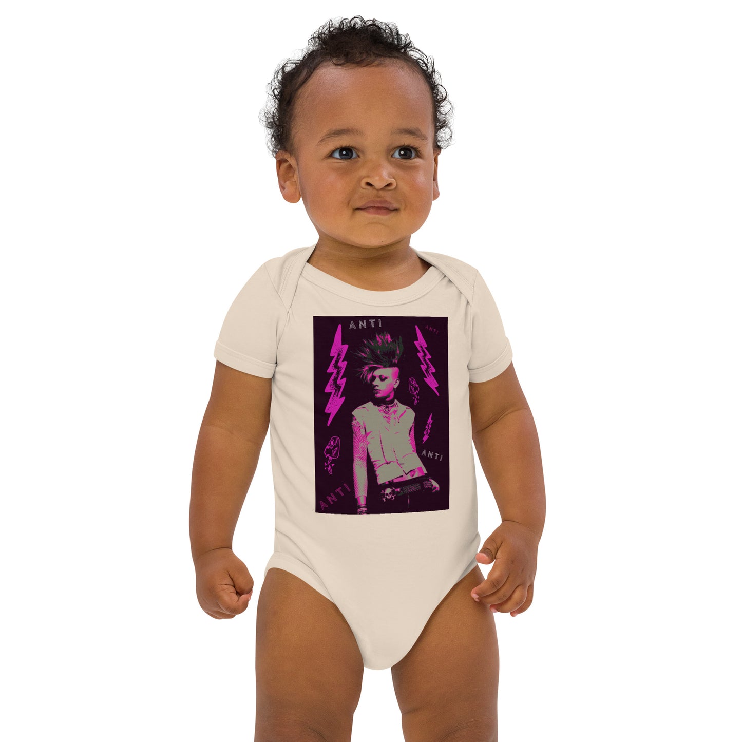 Organic cotton baby bodysuit