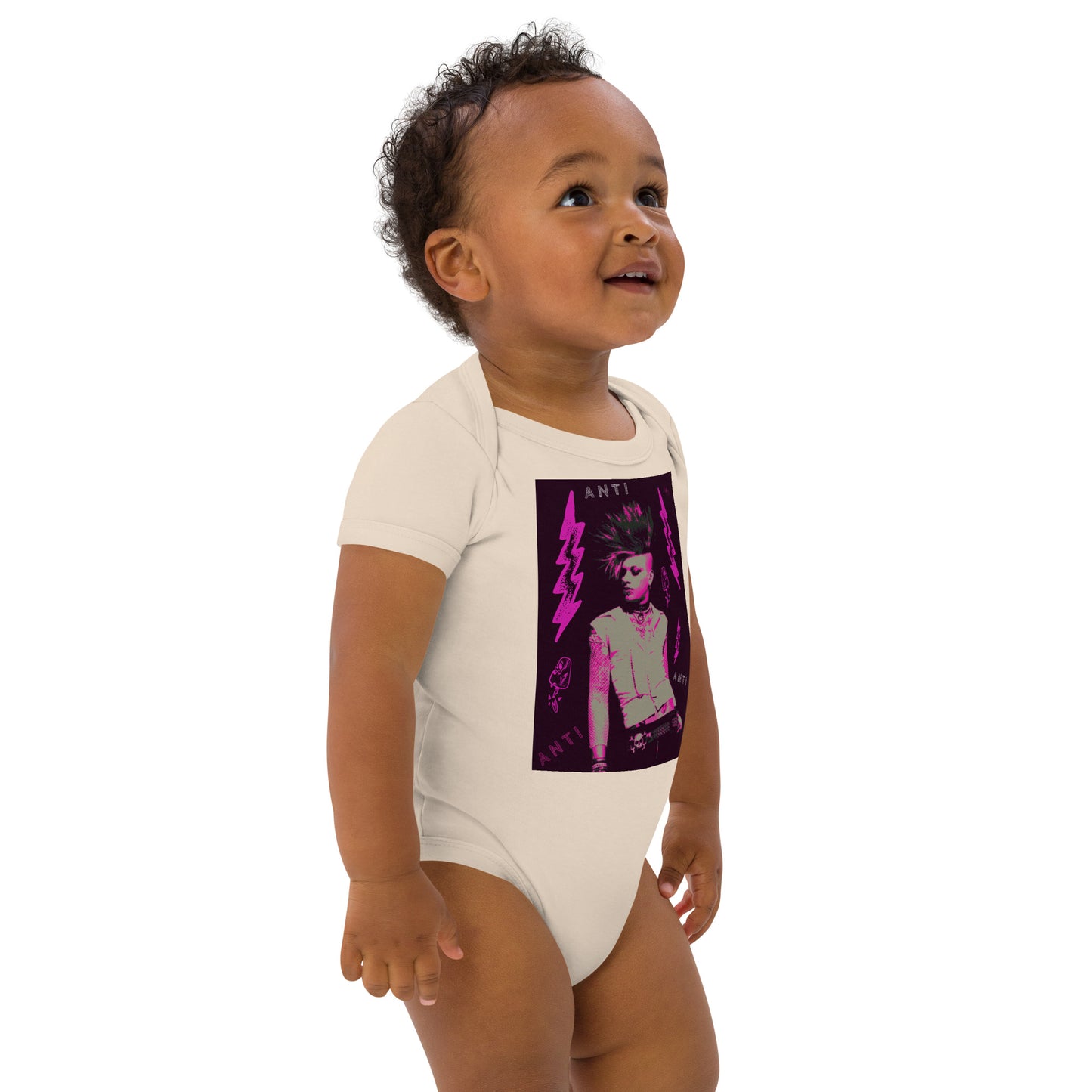 Organic cotton baby bodysuit