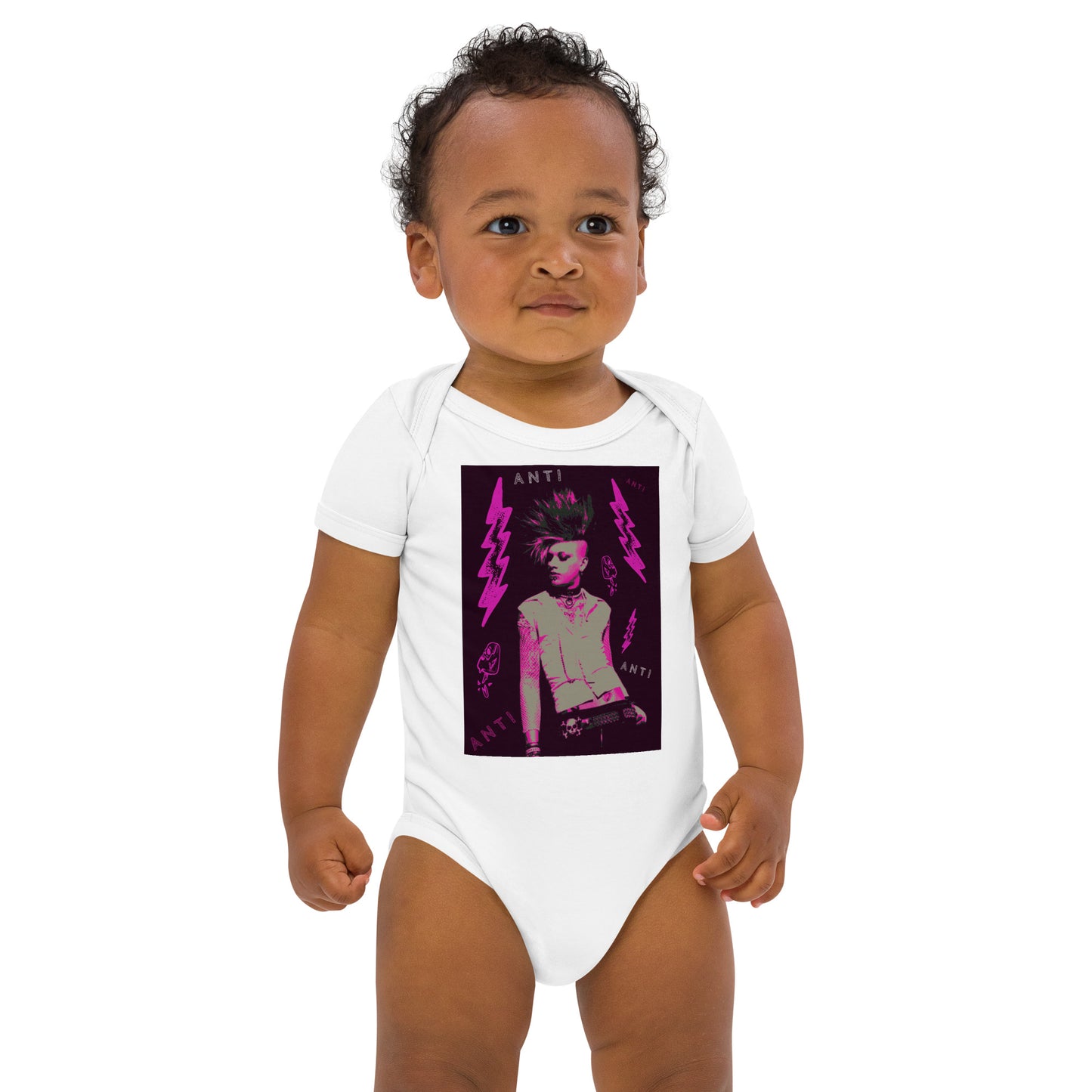 Organic cotton baby bodysuit