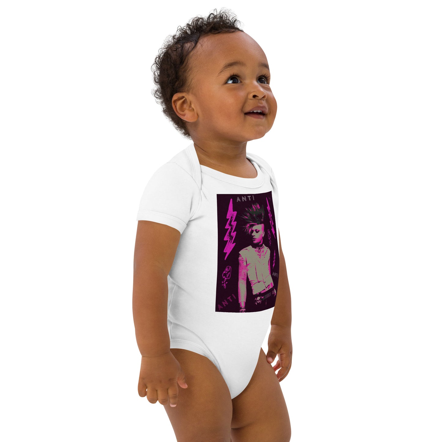 Organic cotton baby bodysuit