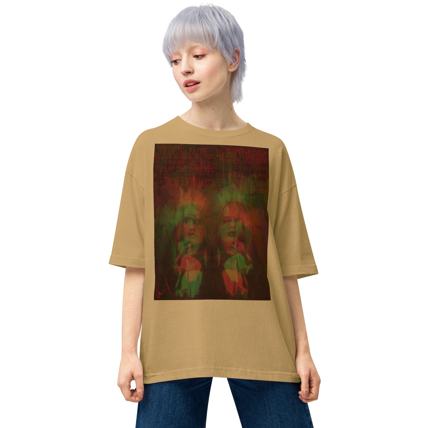 Unisex oversized t-shirt