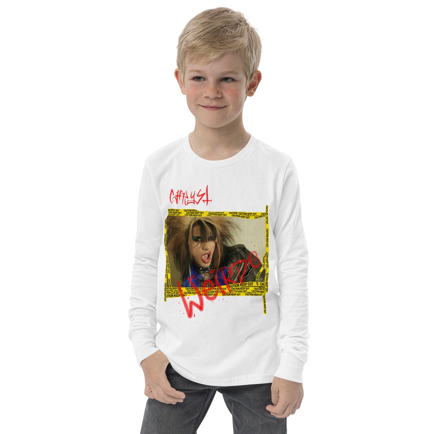 Youth long sleeve tee